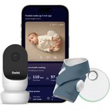 Owlet - Dream Sock & Cam 2 - Slimme Babyfoonbundel - Bedtime Blue