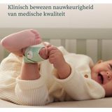 Owlet Dream Sock - Medisch gecertificeerde slimme babyfoon met live hartslag-, zuurstof- en gezondheidsmeldingen - Blauw