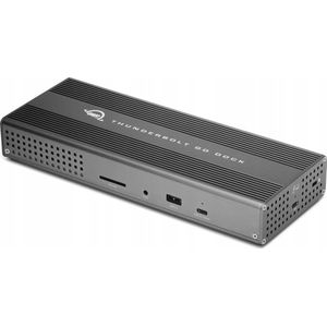OWC - Thunderbolt 4 Go Dock - 11-poorts Dock - Zilver - Ingebouwde Voeding