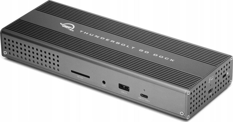 OWC - Thunderbolt 4 Go Dock - 11-poorts Dock - Zilver - Ingebouwde Voeding