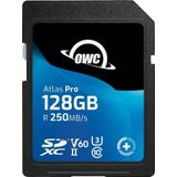 OWC - Atlas Pro - Geheugenkaart - Zwart - 128GB - SDXC V60 UHS-II