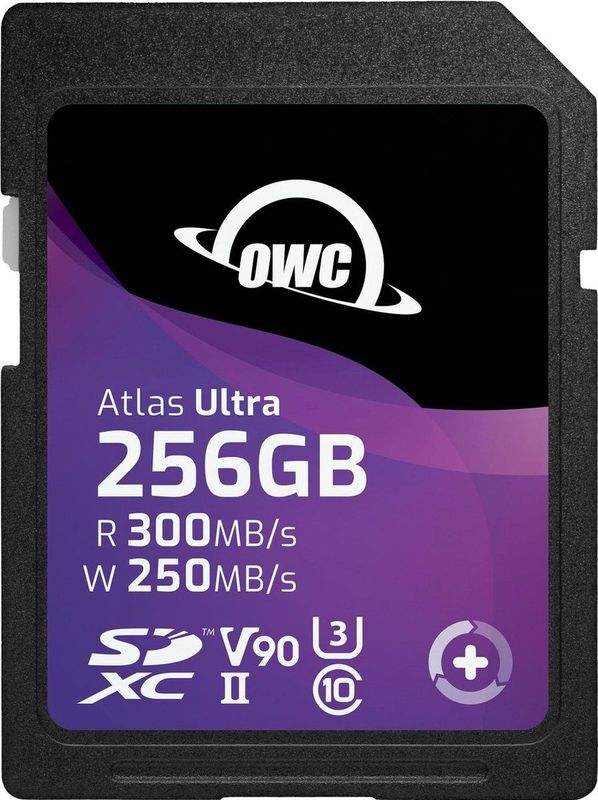 OWC - Atlas Ultra - Geheugenkaart - Zwart - 256 GB - V90 UHS-II