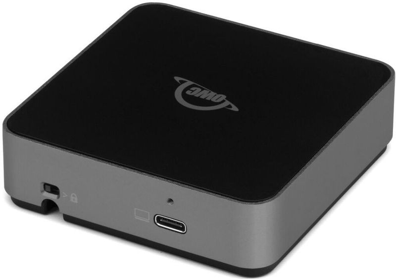 OWC USB-C Dual-Slot CFexpress Type B & SDXC UHS-II Card Reader - Zwart/Grijs