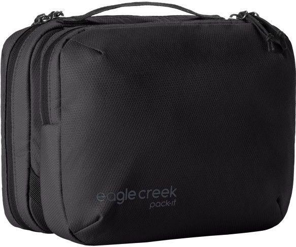 Eagle Creek Pack-It NEW Trifold Toiletry Kit Black
