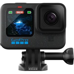 GoPro HERO12 Black Actioncam 5.3K, 4K, 2.7K, Full-HD, Bluetooth, Dual-display, Slow motion / Time lapse, Waterdicht, WiFi