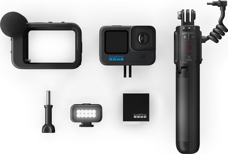 GoPro - HERO 12 Black - Actioncam - Creator Edition - Inclusief Mediamodule en Lichtmodule