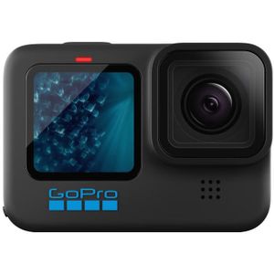 GoPro HERO11 Black - Waterdichte actiecamera met 5,3 K60 Ultra HD-video, 27 MP foto's, 1/1,9 inch beeldsensor, live streaming, webcam, stabilisatie