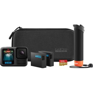 GoPro - Hero13 - Action Cam - Zwart - Accessoire Bundle