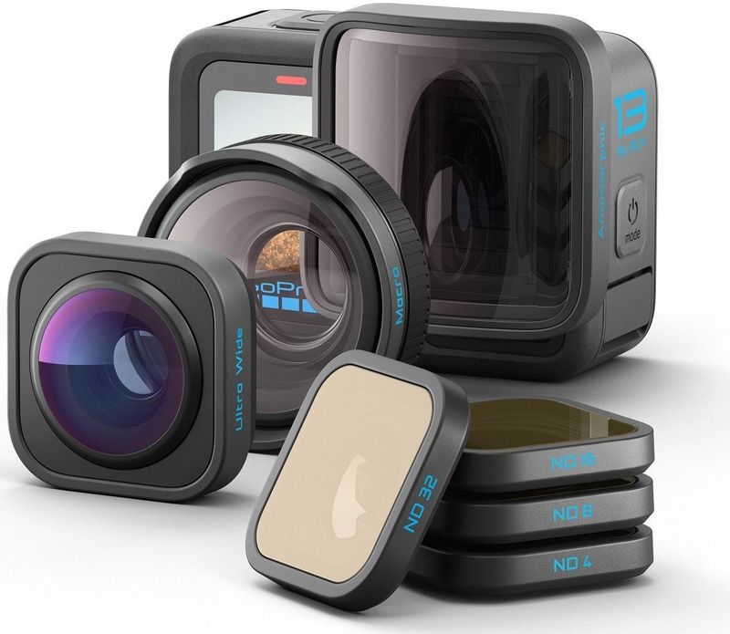 GoPro - HERO13 Black - Camera Kit - Inclusief Lens Collection en ND-filters