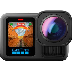 GoPro - HERO13 Black - Videocamera - Zwart - Materiaal: Kunststof