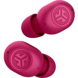JLab JBuds mini draadloze oordopjes - EQ geluidsinstellingen - Bluetooth oordopjes met ultra klein design - Google fast pair - Touch sensoren - Roze