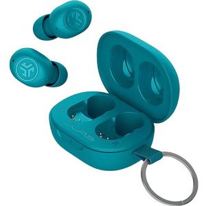 JLab JBuds Mini Draadloze Oordopjes - Oortjes draadloos - Multipoint Technologie - Ultra klein design - Touch sensoren - Aqua