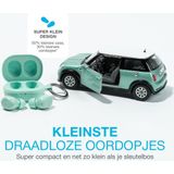 JLab - JBuds Mini - Draadloze Oordopjes - Mint - Bluetooth - Ultra Klein Design