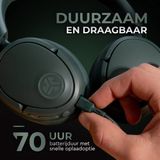 JLAB - JBuds LUX ANC - Draadloze Koptelefoon - Groen - Bluetooth - Noise Cancelling