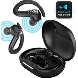 JLAB - Epic Sport ANC 3 - Draadloze Oordopjes - Zwart - Bluetooth Multipoint - 56 uur speeltijd