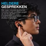 JLAB Go Pods ANC - Draadloze Oordopjes - Zwart - Bluetooth Multipoint - 26 Uur Speeltijd