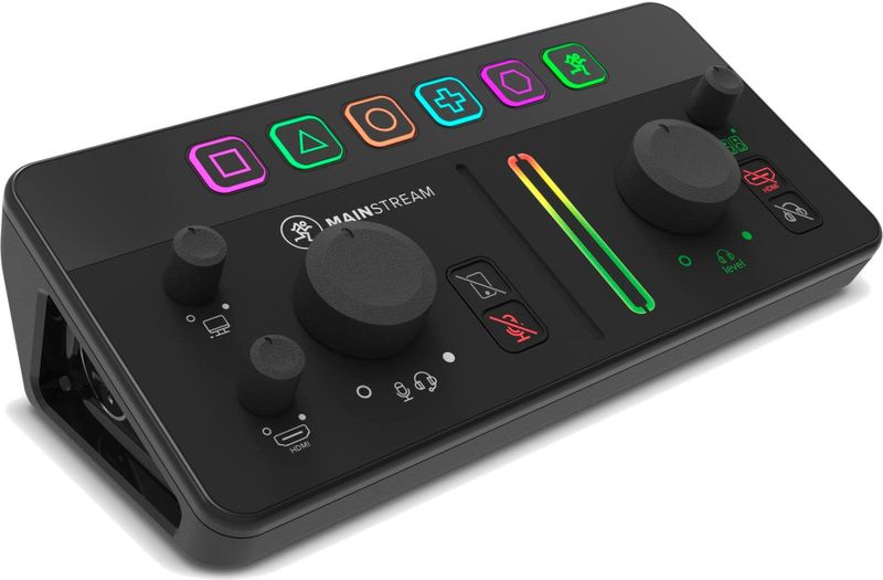 Mackie - MainStream - Live Streaming Interface - Zwart - HDMI IN & THRU