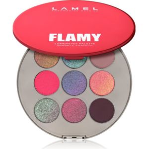 LAMEL Flamy Lumeneyes Palette oogschaduw palette 9 g