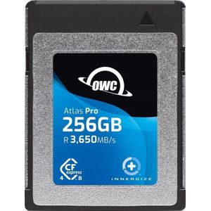 OWC - Atlas Pro CFexpress 4.0 Type B - Geheugenkaart - 256 GB - Blauw - Zwart