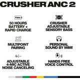 Skullcandy Crusher ANC 2 Draadloze Koptelefoon – Noise Cancelling Hoofdtelefoon - Wit