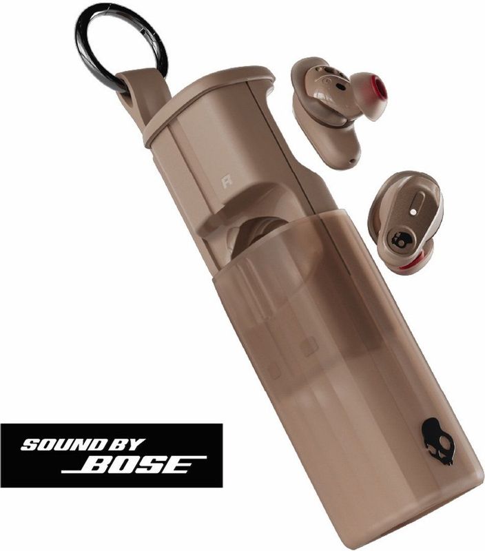 Skullcandy - Method 360 ANC - Draadloze Oordopjes - Bruin - Active Noise Cancelling