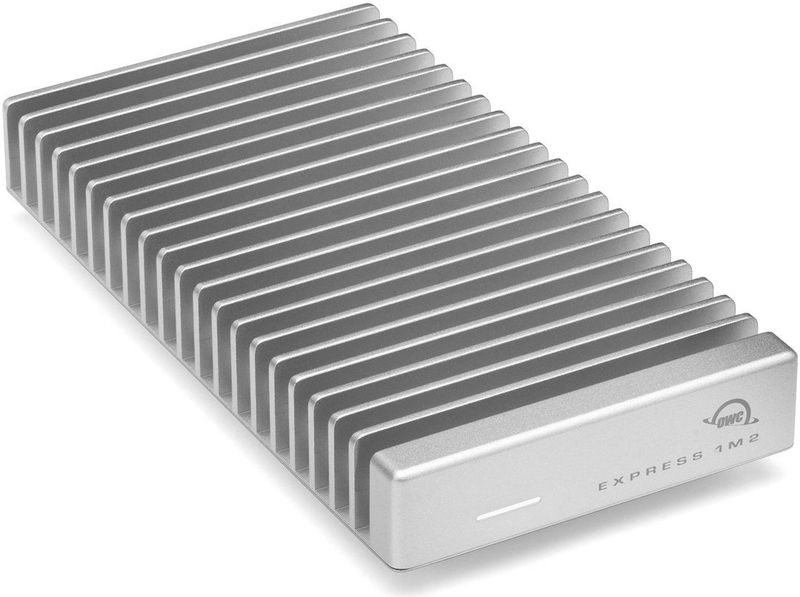 OWC - Express 1M2 - Externe NVMe SSD - Zilverkleurig - 4 TB - USB4 (USB-C) - Tot 3151 MB/s