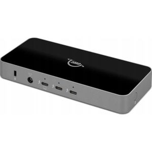 OWC - Thunderbolt 5 Hub - Zilver/Zwart - 4x USB-C & 1x USB-A - 120 Gb/s - 140W