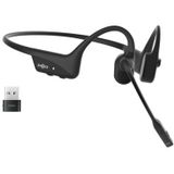 SHOKZ C120-AA-BK hoofdtelefoon/headset Draadloos oorhaak Kantoor/callcenter USB Type-A Bluetooth Zwart