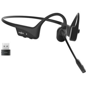 SHOKZ C120-AA-BK hoofdtelefoon/headset Draadloos oorhaak Kantoor/callcenter USB Type-A Bluetooth Zwart