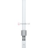 Ubiquiti AMO-2G10 2.4GHz Next-Gen 2x2 Dual Polarity MIMO Omni Antenna, 10 dBi