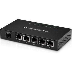 Ubiquiti Networks ER-X-SFP Ethernet LAN Zwart router