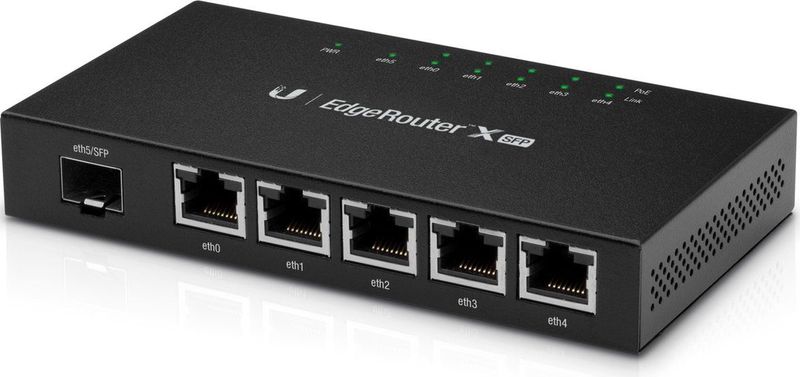 Ubiquiti - EdgeRouter X SFP - Gigabit Router - Met PoE
