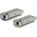 Ubiquiti UF-SM-1G-S - SFP-module - Bidirectioneel - 1G - 2 Stuks