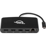 OWC - Thunderbolt 3 Mini Dock - Docking Station - Zwart - USB-hub