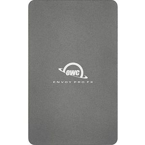 OWC 2.0TBEnvoy Pro FX Thunderbolt 3 + USB-C Portable NVMe SSD, up to 2800MB/s - Space Grey