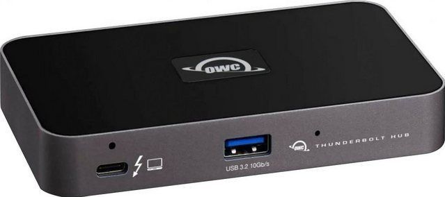 OWC - Thunderbolt 4 Hub - Zwart - 4x Thunderbolt/USB-C + 1x USB A - 60W