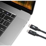 OWC USB-C Kabel - Thunderbolt 3 / 4, USB-C - 70 cm - Zwart