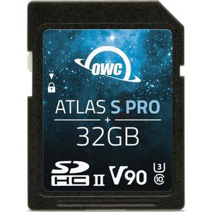 Other World Computing - Atlas S Pro V90 - Geheugenkaart - Zwart - 32 GB - UHS-II
