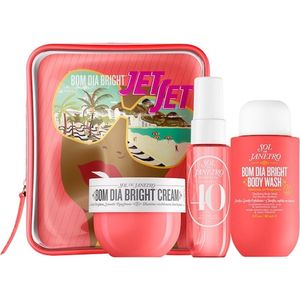 Sol de Janeiro set bath & Body Douchgel Bodylotion Bodymist Bom Dia Bright Jet Set