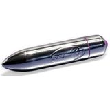 Vibrating Bullet with 1 Speed - 3.15" / 80 mm - Silver