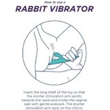Vibrator Regala Rabbit Rocks-Off Fuchsia