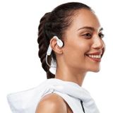 SHOKZ OpenMove Headset Draadloos oorhaak, Neckband Oproepen/muziek USB Type-C Bluetooth Wit