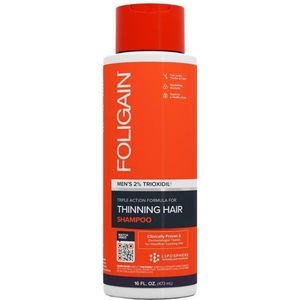 FOLIGAIN – Anti-Haaruitval Shampoo voor Mannen – 473 ml