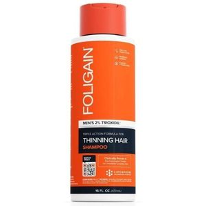 FOLIGAIN – Anti-Haaruitval Shampoo voor Mannen – 473 ml