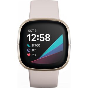 Fitbit Sense - Gold/Weiß