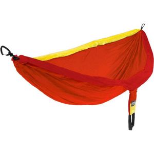 Eno Hangmat Doublenest 2,8 X 1,9 M Nylon Oranje/geel 4-delig