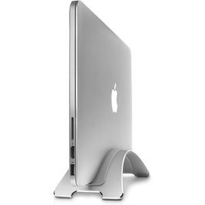 Twelve South BookArc voor MacBook | Ruimtebesparende verticale standaard voor het organiseren van werk- en thuiskantoor voor Apple MacBooks, Nu compatibel met M1 MacBooks* (zilver)