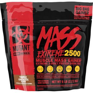 Mutant Mass XXXTREME 2500 (6lbs) Triple Chocolate