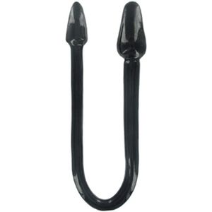Master Series - Ravens Tail dubbele anaal plug zwart
