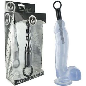 Master Series - Penis Plug D'Primer - Zwart